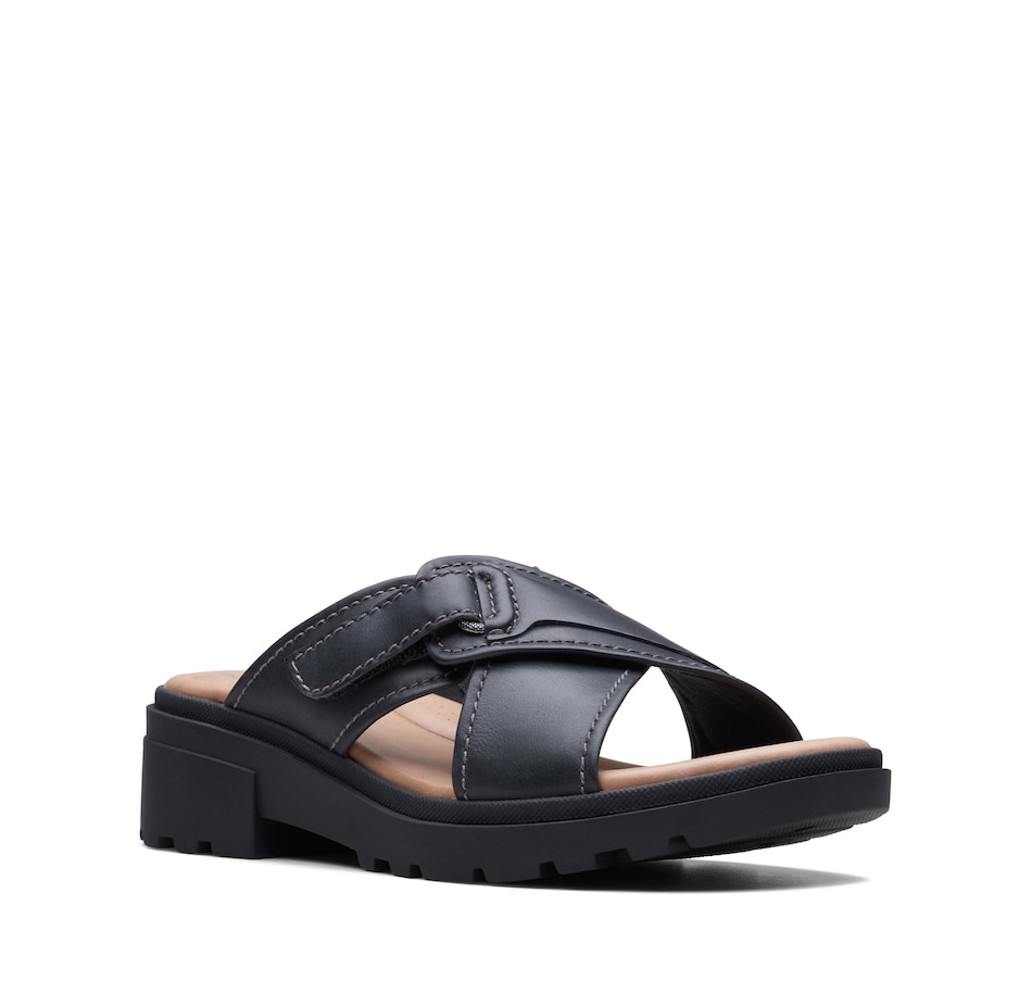 Image 229897_BLK.jpg, Product 229-897 / Price $49.33, Clarks Coast Cross Sandal from Clarks Footwear on TSC.ca's Shoes department
