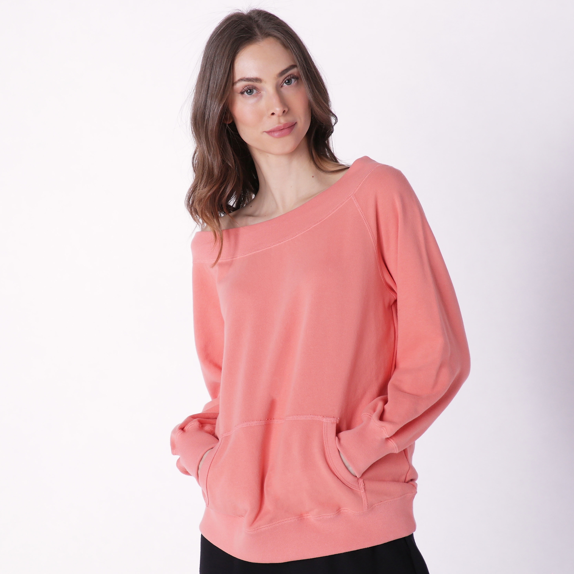 Preloved Roxaha Off Shoulder Sweatshirt - TSC.ca