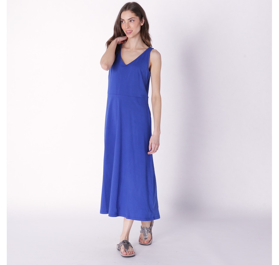 Image 229928_PRTBE.jpg, Product 229-928 / Price $29.33, Preloved Joyce V-Neck Long Dress from Preloved on TSC.ca's Fashion department