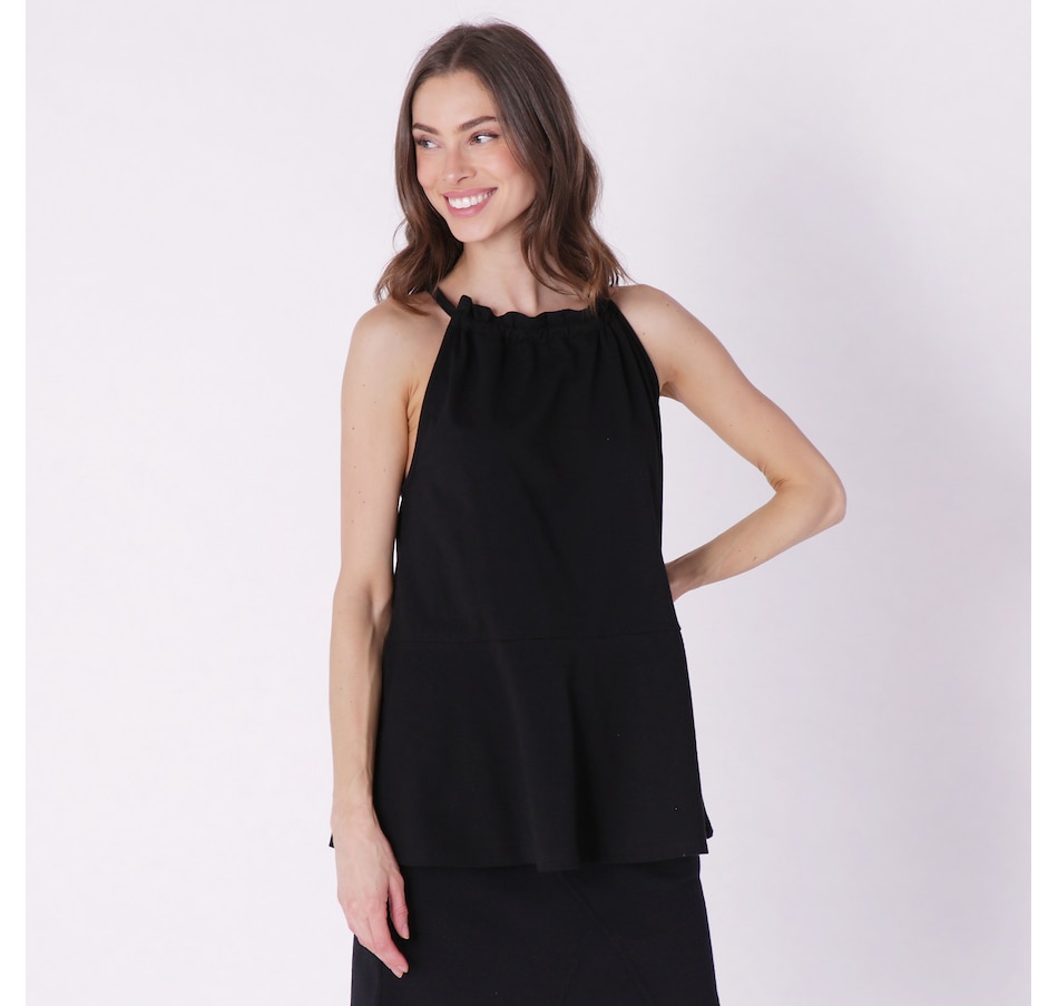 Image 229936_BLK.jpg, Product 229-936 / Price $24.33, Preloved Fantino Halter Top from Preloved on TSC.ca's Fashion department