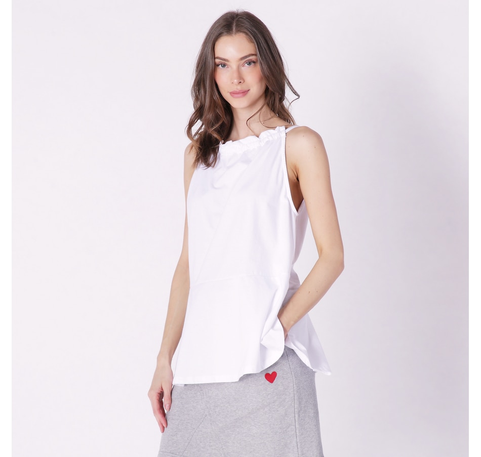 Image 229936_WHT.jpg, Product 229-936 / Price $24.33, Preloved Fantino Halter Top from Preloved on TSC.ca's Fashion department