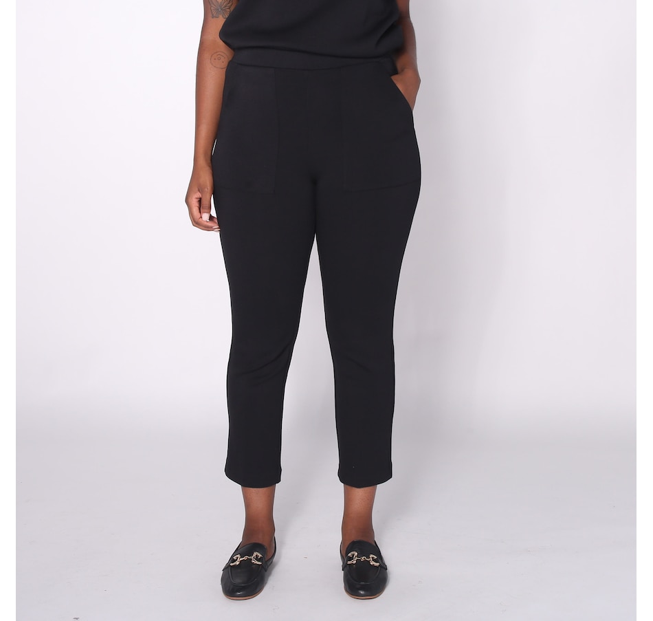 Image 230037_BLK.jpg, Product 230-037 / Price $29.33, Wynne Style Narrow Leg Scuba Pant from Wynnelayers on TSC.ca's Fashion department