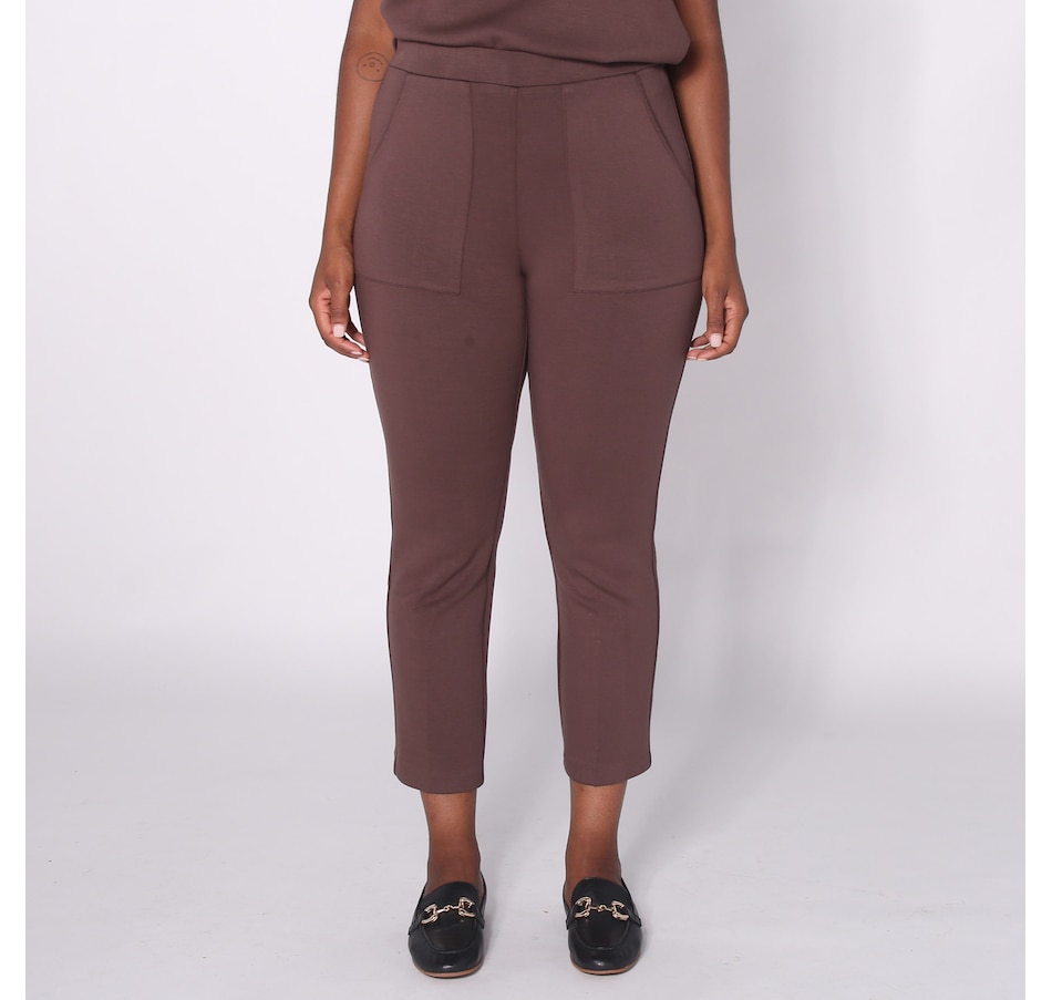 Image 230037_CHO.jpg, Product 230-037 / Price $29.33, Wynne Style Narrow Leg Scuba Pant from Wynnelayers on TSC.ca's Fashion department