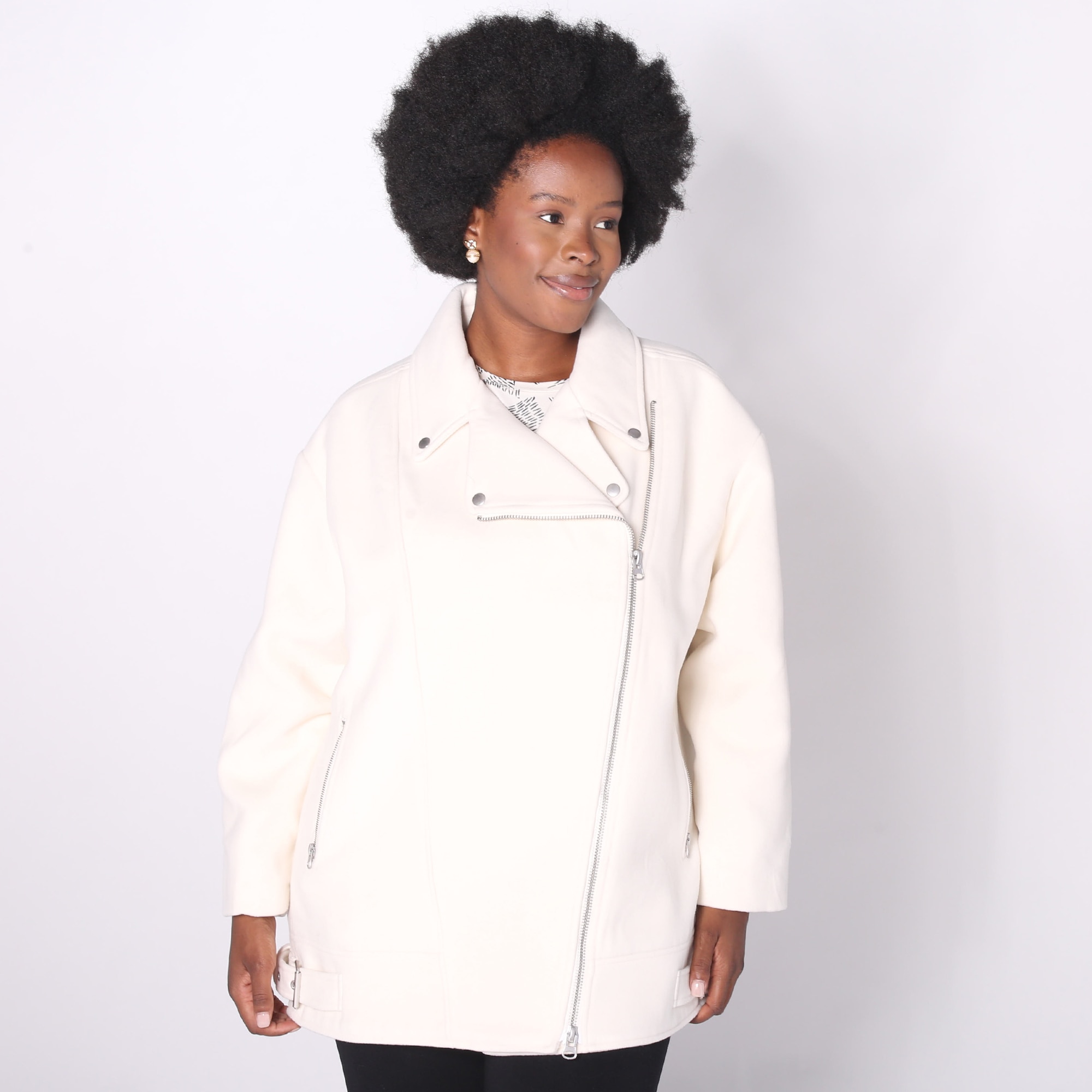 Wynne Style Melton Refined Moto Jacket - TSC.ca