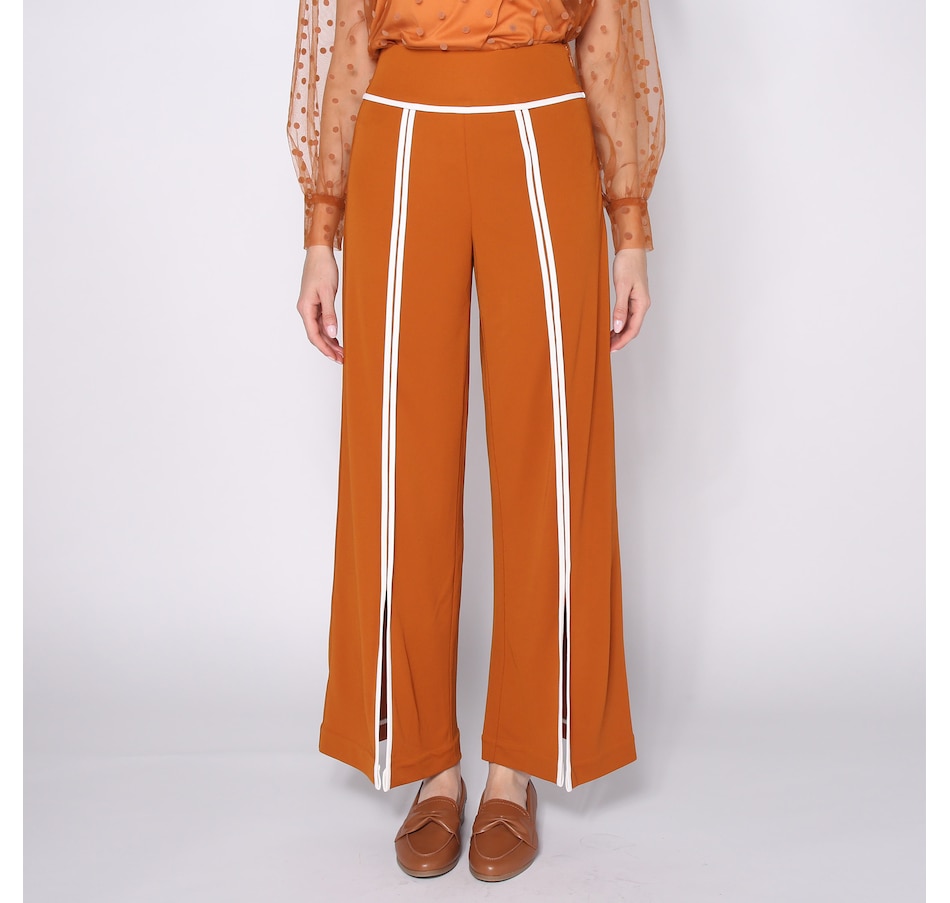 Image 230051_AMB.jpg, Product 230-051 / Price $34.33, Everyday Jones Contrast Piping Pant with Slits from Everyday Jones on TSC.ca's Fashion department
