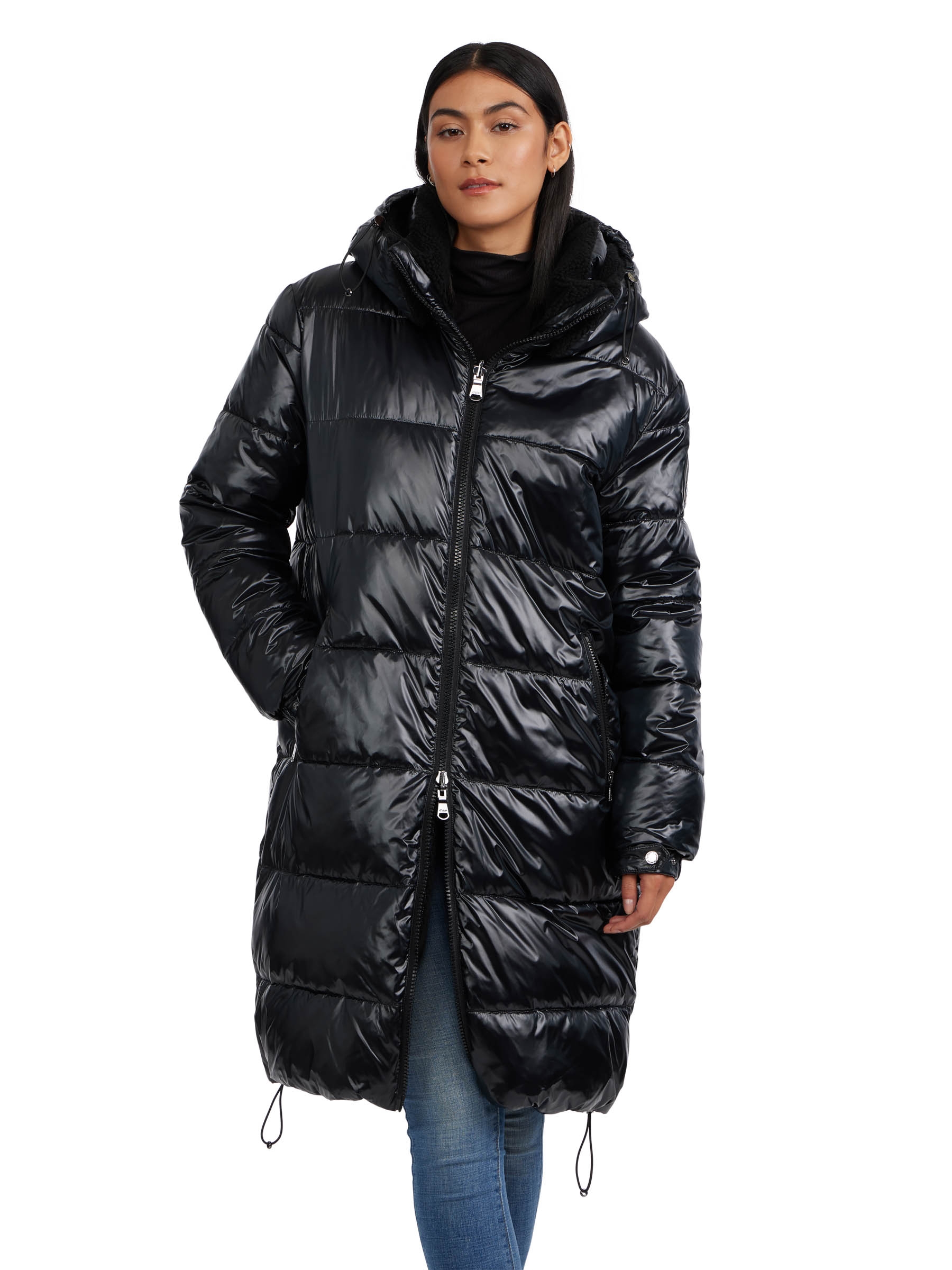Pajar Alsephina Ladies Reversible to Sherpa Long Puffer - TSC.ca