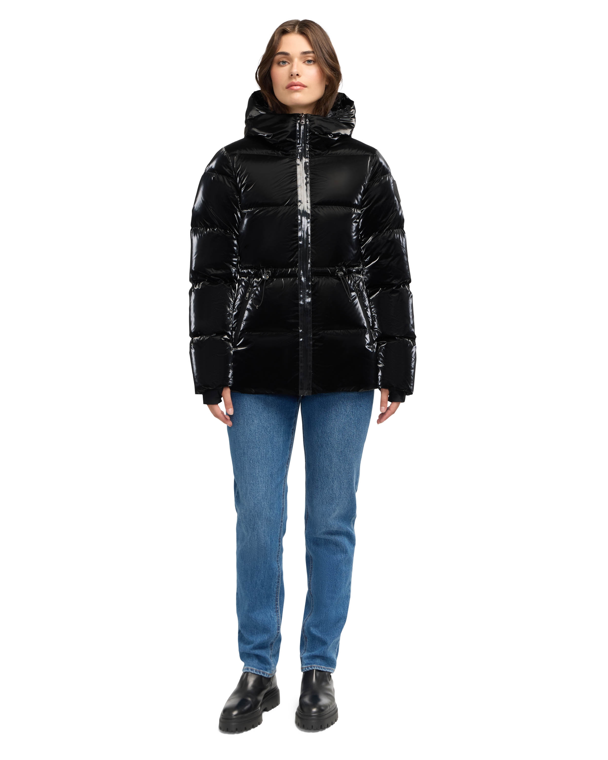 Pajar Enola Ladies Mid-Length Channel Quilted Puffer - TSC.ca