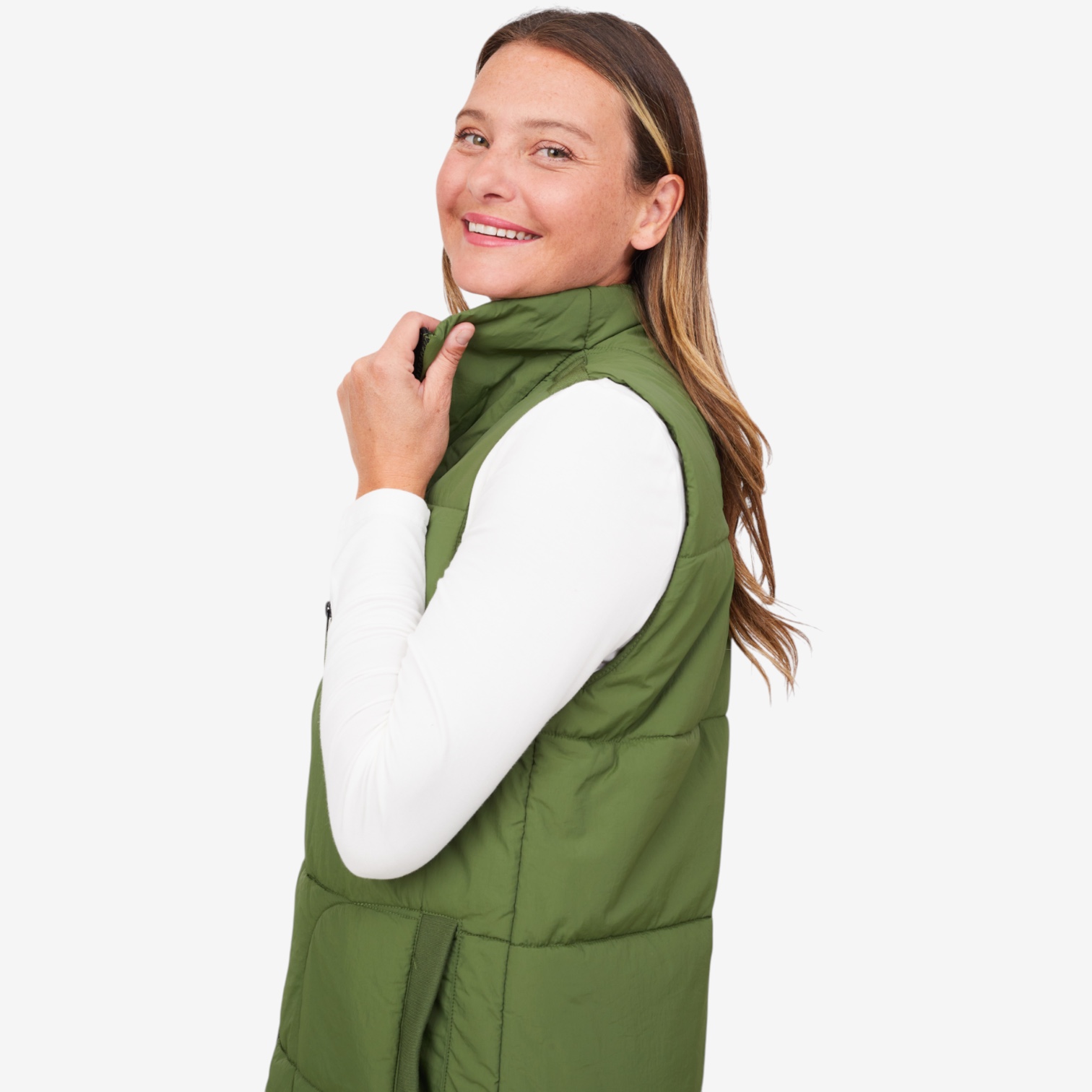 claudia ev Zip Front Quilted Vest - TSC.ca