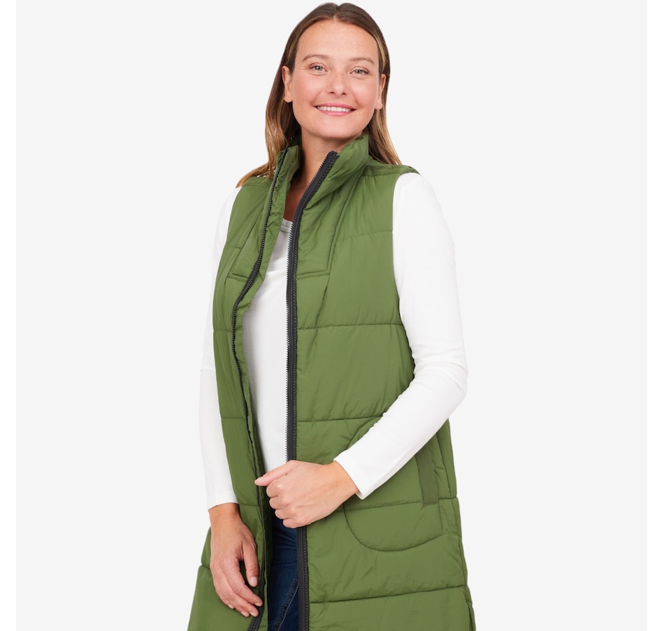 Image 230254_ALTMORE3.jpg, Product 230-254 / Price $59.88, claudia ev Zip Front Quilted Vest from claudia ev on TSC.ca's Fashion department