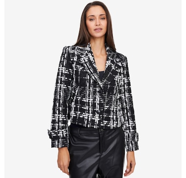 claudia ev Lined Blazer with Pockets