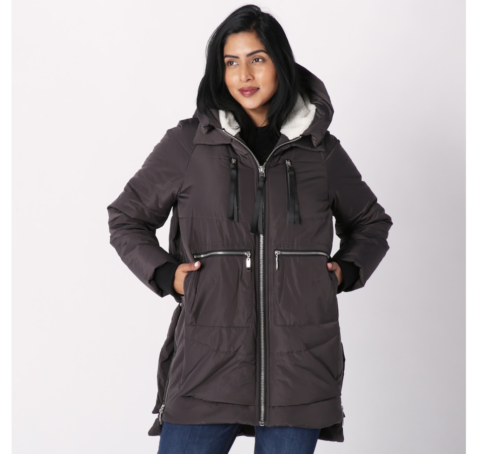 Clothing & Shoes - Jackets & Coats - Coats & Parkas - Jak-It Women's Long  Jacket with Patch Pockets - Online Shopping for Canadians