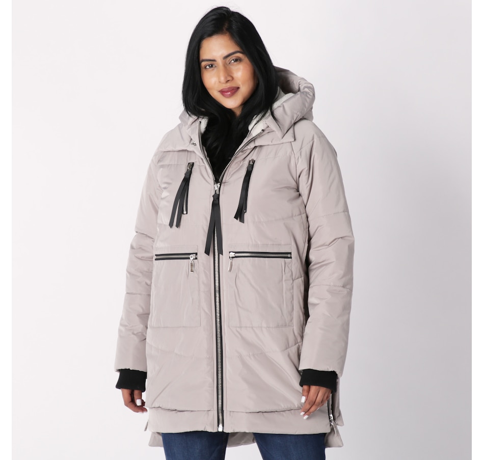 Clothing & Shoes - Jackets & Coats - Coats & Parkas - Jak-It Women's Long  Jacket with Patch Pockets - Online Shopping for Canadians