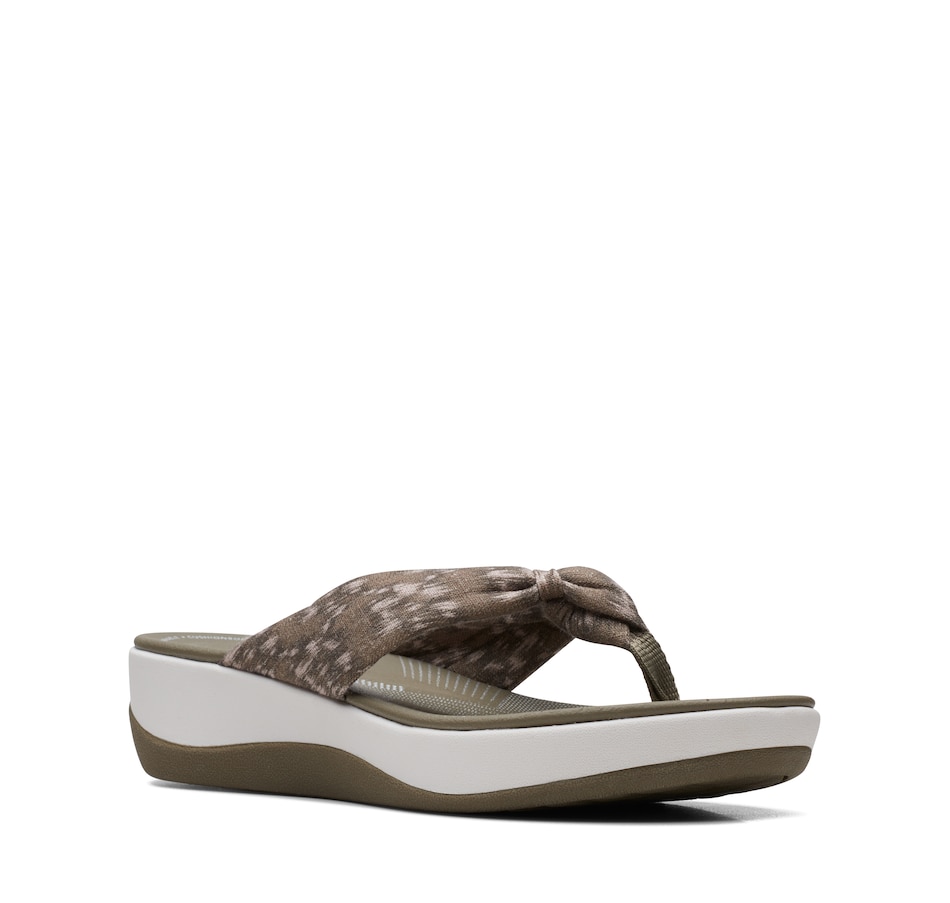 Image 230356_OLI.jpg, Product 230-356 / Price $29.33, Clarks Arla Glison Toe Post Sandal from Clarks Footwear on TSC.ca's Shoes department