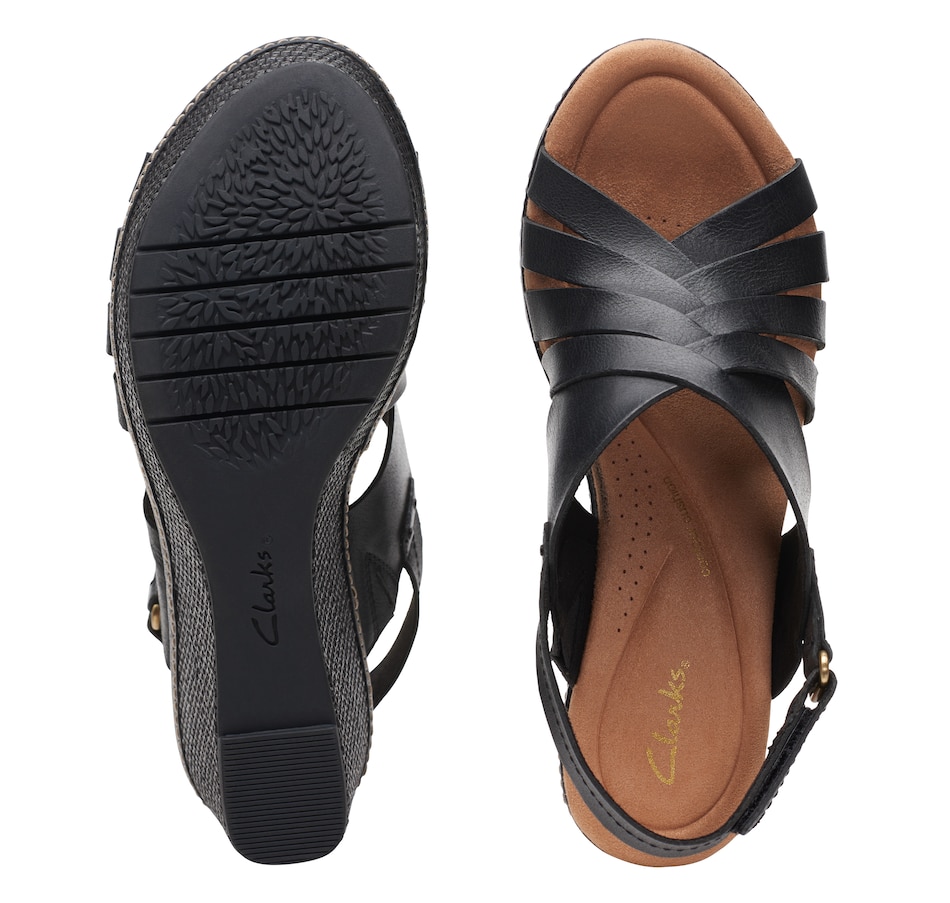 Image 230393_ALTMORE5.jpg, Product 230-393 / Price $49.33, Clarks Elleri Grace Wedge Sandal from Clarks Footwear on TSC.ca's Shoes department