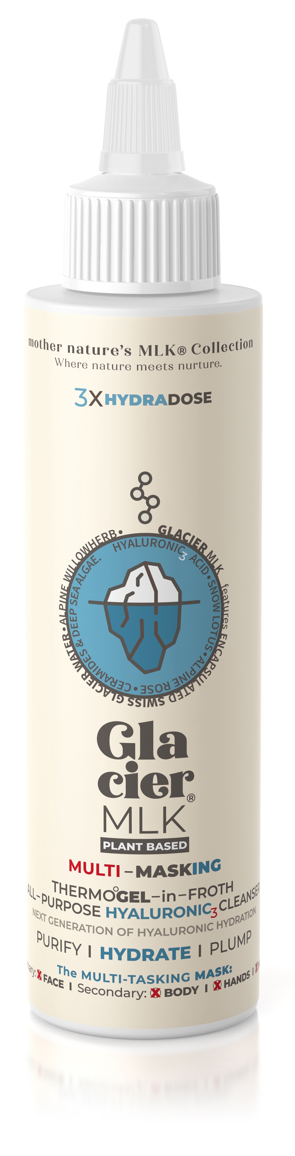 SKIN CLEAR WASH/MILK/LOTION セット Tweak'd by Nature Glacier Milk Cleanser & Moisturizer Set - TSC.ca
