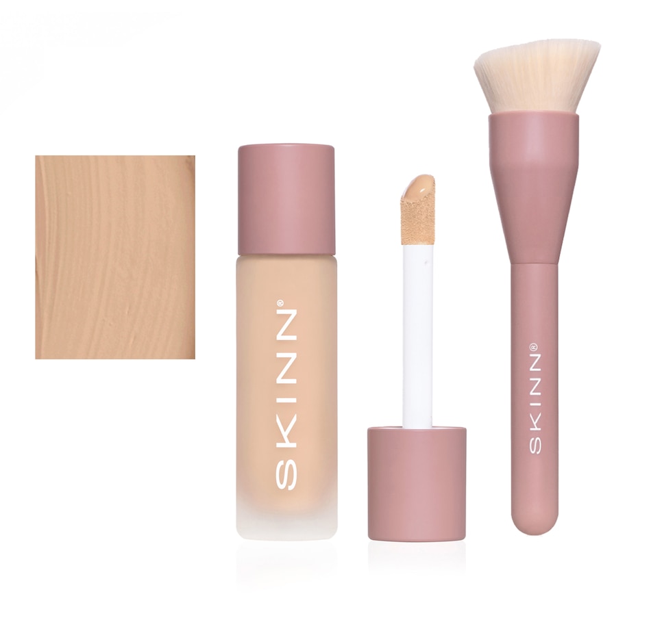 Image 230709_2NNTB.jpg, Product 230-709 / Price $59.99, SKINN Scientific Color Foundation + Concealer With Brush from SKINN on TSC.ca's Beauty department