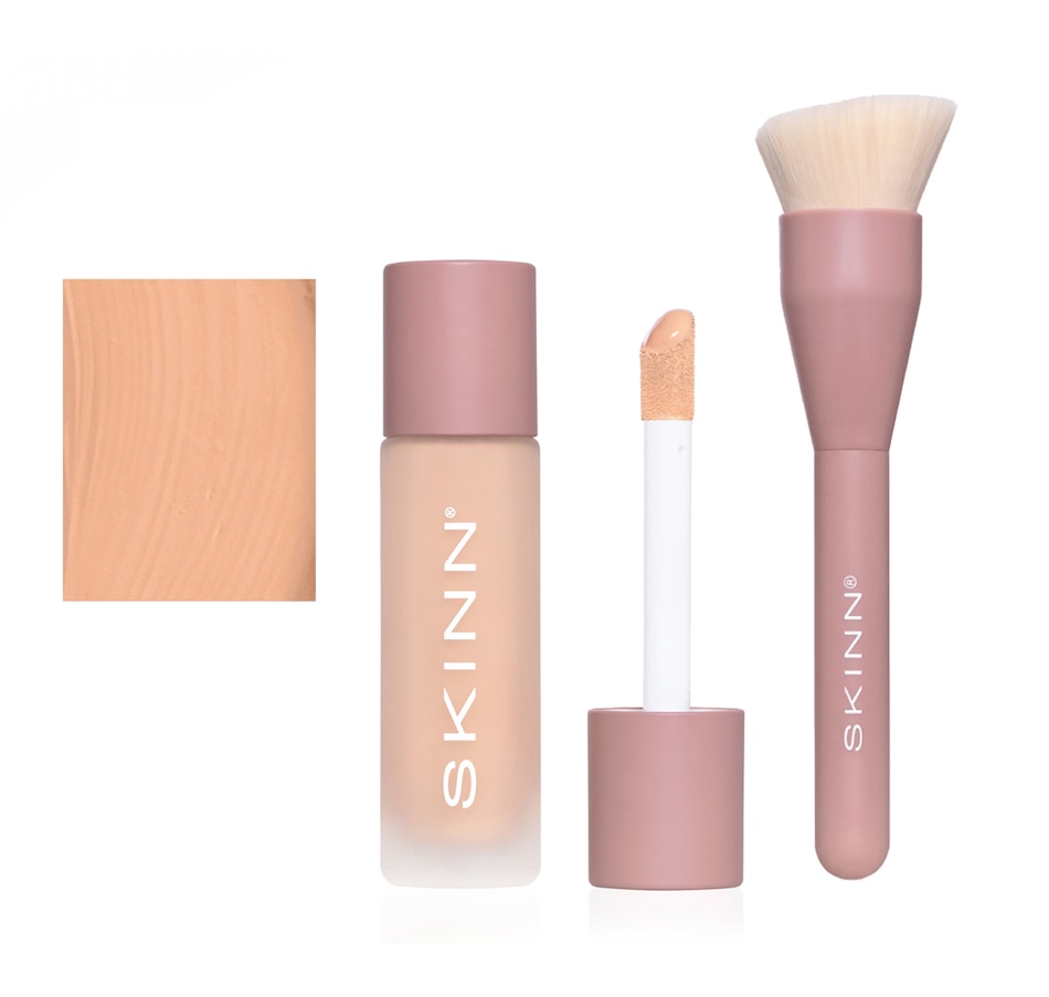 Image 230709_2WWBG.jpg, Product 230-709 / Price $59.99, SKINN Scientific Color Foundation + Concealer With Brush from SKINN on TSC.ca's Beauty department