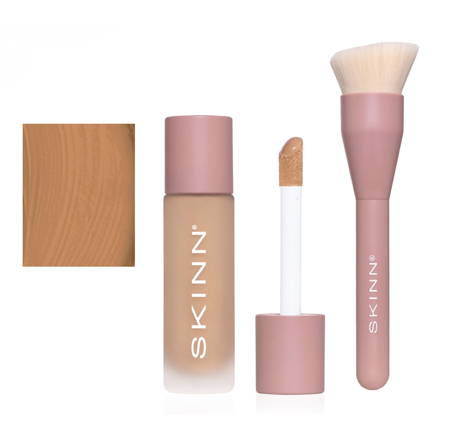 Image 230709_5WGDM.jpg, Product 230-709 / Price $59.99, SKINN Scientific Color Foundation + Concealer With Brush from SKINN on TSC.ca's Beauty department