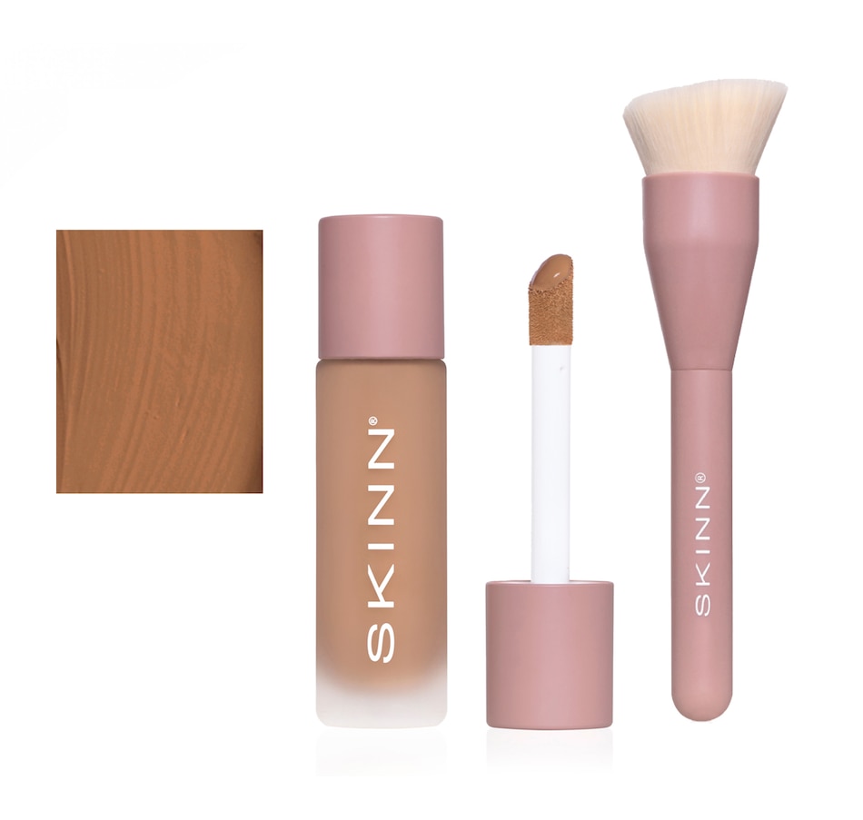 Image 230709_6WWTN.jpg, Product 230-709 / Price $59.99, SKINN Scientific Color Foundation + Concealer With Brush from SKINN on TSC.ca's Beauty department