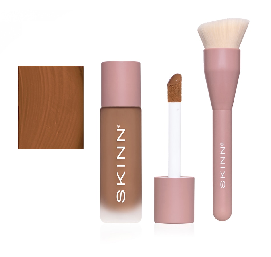 Image 230709_7WWSD.jpg, Product 230-709 / Price $59.99, SKINN Scientific Color Foundation + Concealer With Brush from SKINN on TSC.ca's Beauty department
