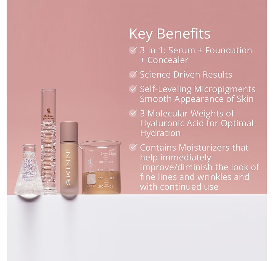 Image 230710_ALTMORE2.jpg, Product 230-710 / Price $54.99, SKINN Scientific Colour Foundation + Concealer from SKINN on TSC.ca's Beauty department