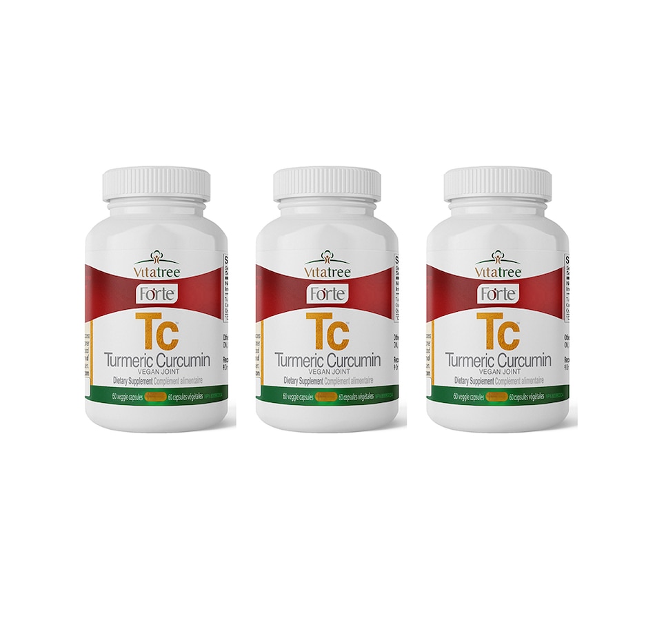 Image 230723.jpg, Product 230-723 / Price $148.99, 90-Day Auto-Delivery VitaTree Forte Turmeric Curcumin Vegan Joint 90 Day from VitaTree Nutritionals on TSC.ca's Health & Fitness department