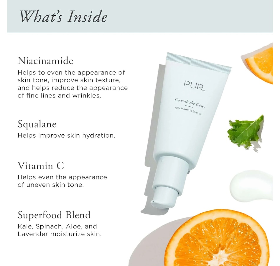 Beauty Skin Care Moisturizers Face Moisturizers PÜR Go With The Glow Niacinamide TSC