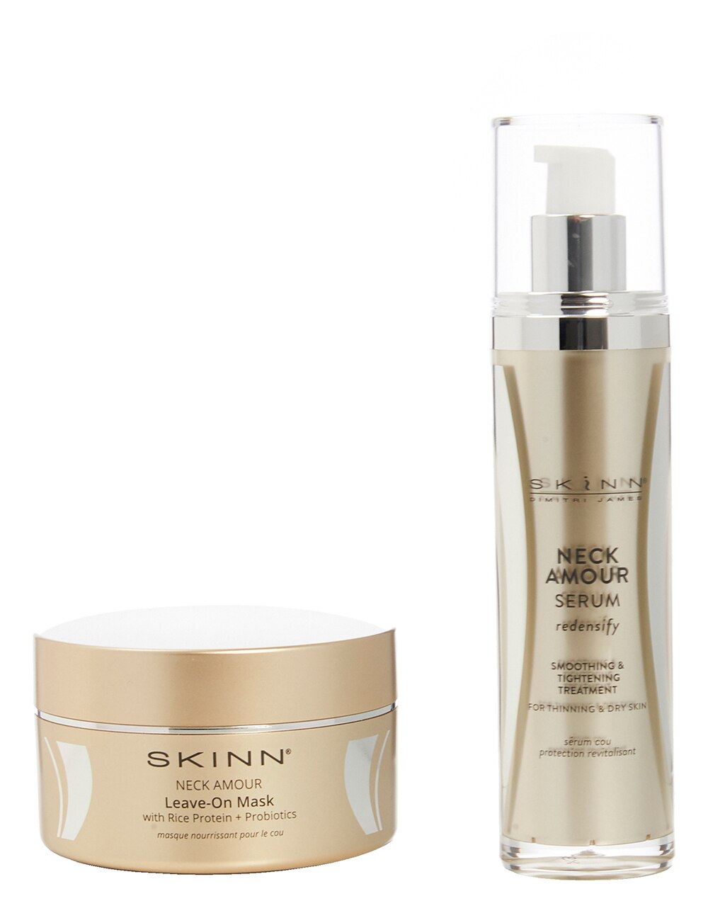 60-Day Auto-Delivery SKINN Neck Amour Serum + Mask (Redensifying)