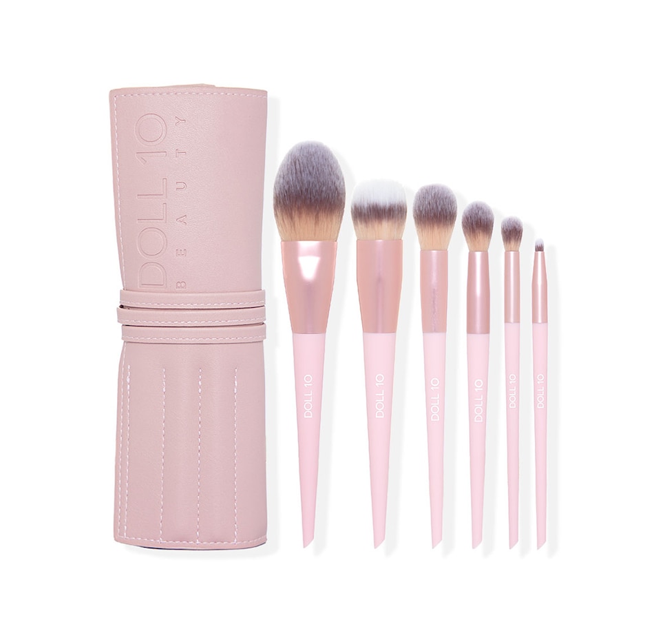 Image 231016.jpg, Product 231-016 / Price $85.00, Doll 10 6 Piece Brush Set With Holder from Doll 10 on TSC.ca's Beauty department