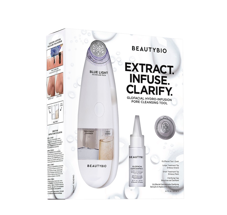 BeautyBio GLOfacial Hydration Facial Pore Cleansing Tool