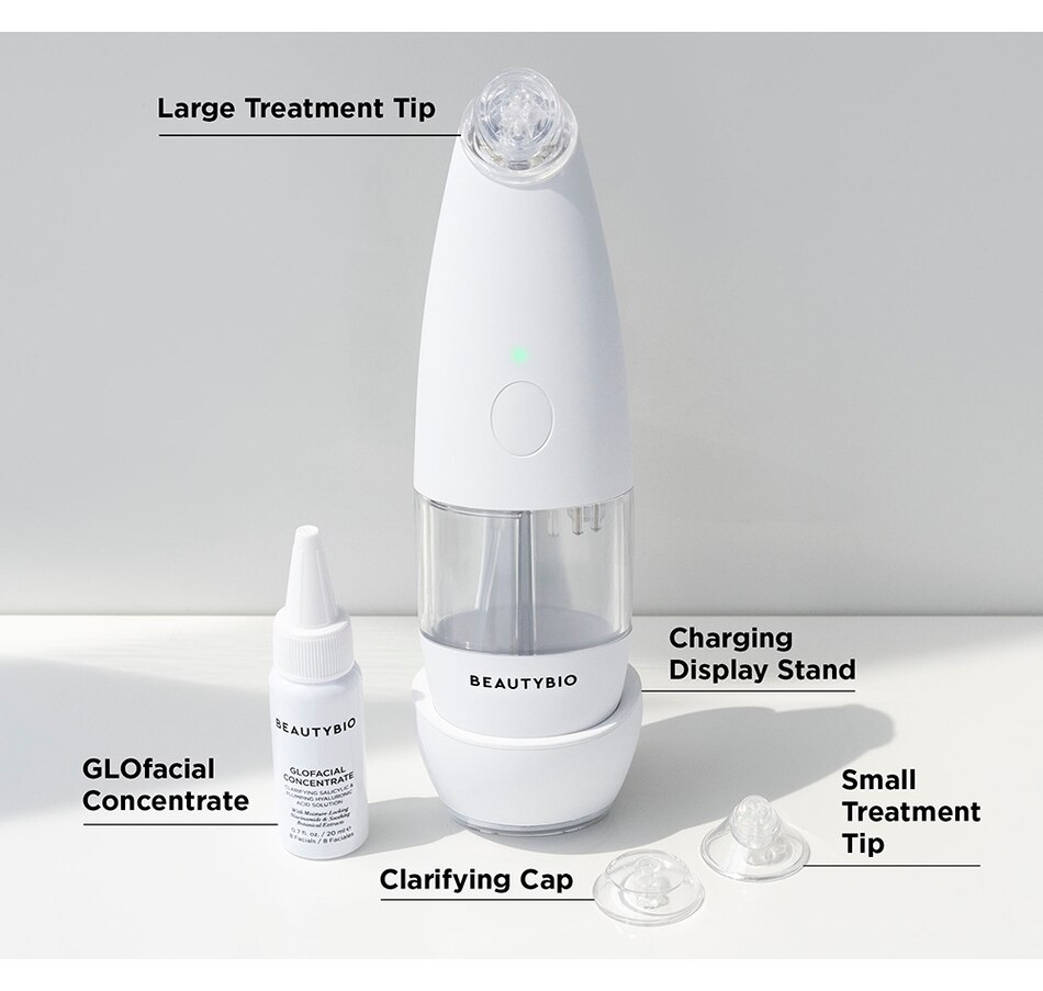 Image 231228_ALTMORE3.jpg, Product 231-228 / Price $249.00, BeautyBio GLOfacial Hydration Facial Pore Cleansing Tool from BEAUTYBIO on TSC.ca's Beauty department