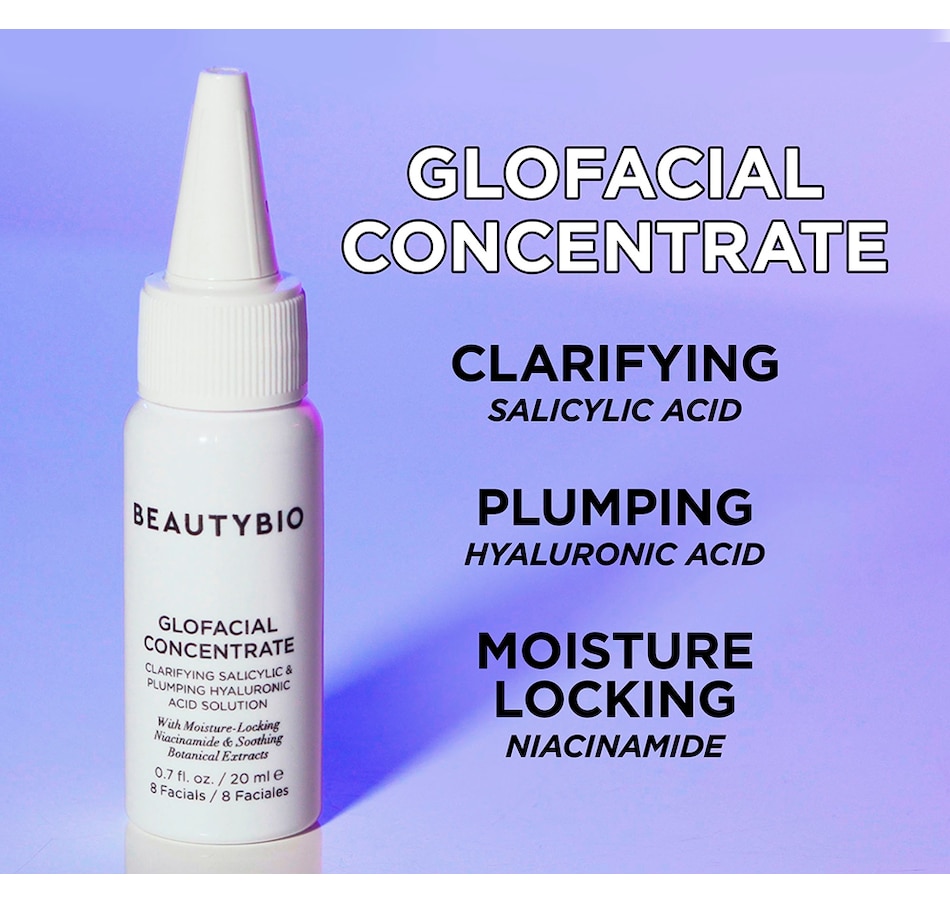Image 231231_ALTMORE7.jpg, Product 231-231 / Price $269.00, BeautyBio GLOfacial Hydration Pore Cleansing Tool with Concentrate from BEAUTYBIO on TSC.ca's Beauty department