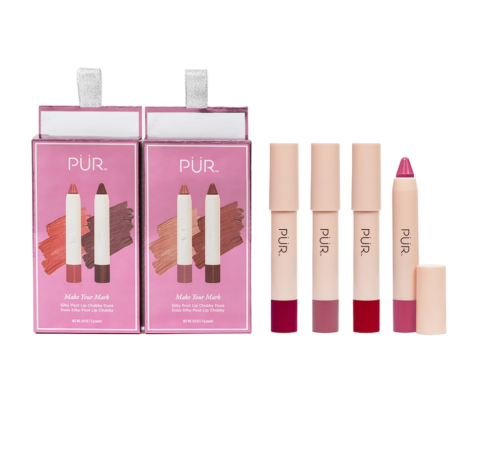 Image 231257.jpg, Product 231-257 / Price $39.00, PÜR Make Your Mark Silky Lip Pout Chubby Quad from PUR on TSC.ca's Beauty department