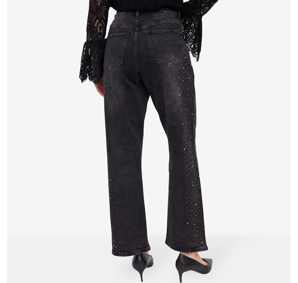 Image 231395_ALTMORE3.jpg, Product 231-395 / Price $99.00, claudia ev Super Straight Jean with Stones from claudia ev on TSC.ca's Fashion department
