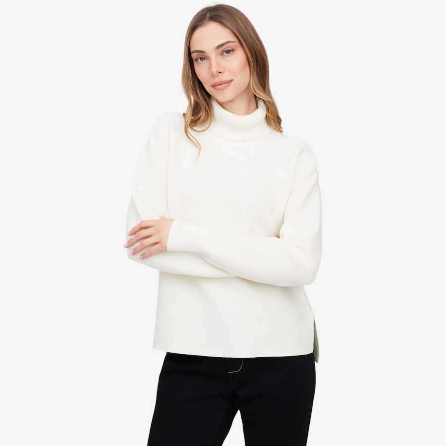 Image 231397_ALTMORE2.jpg, Product 231-397 / Price $74.88, claudia ev Turtle Neck High Low Sweater with Side Slits from claudia ev on TSC.ca's Fashion department