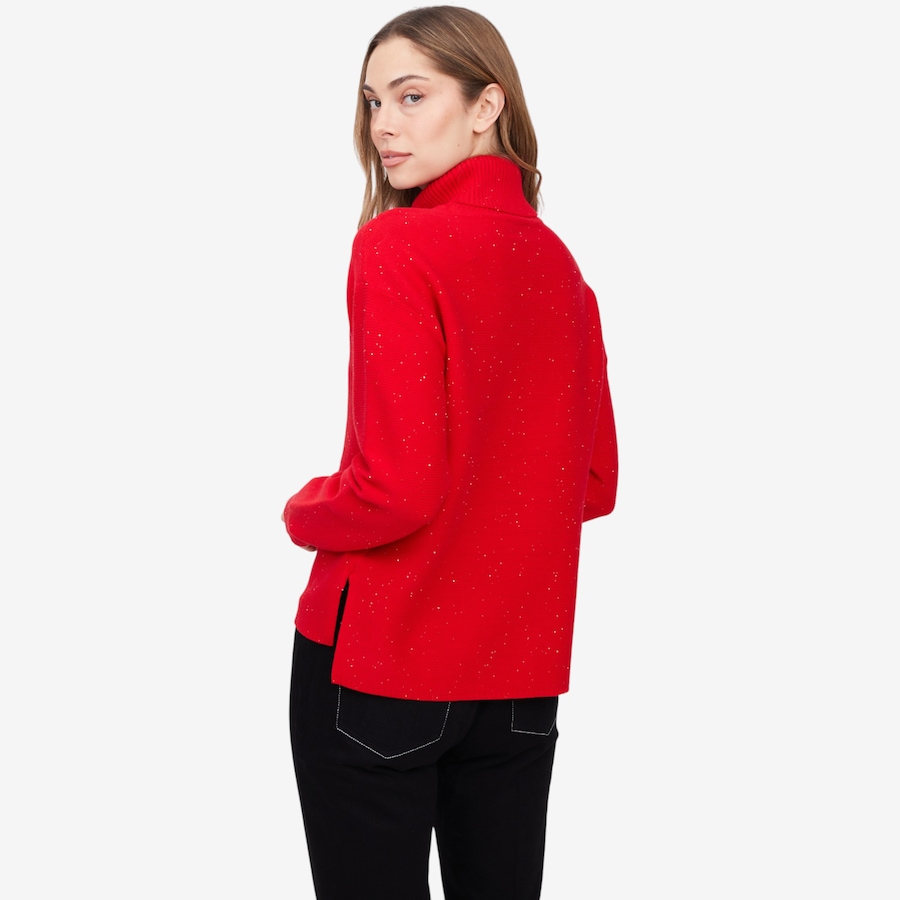 Image 231397_ALTMORE9.jpg, Product 231-397 / Price $74.88, claudia ev Turtle Neck High Low Sweater with Side Slits from claudia ev on TSC.ca's Fashion department