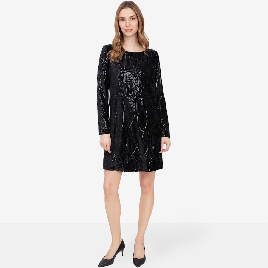 Image 231399_BLK.jpg, Product 231-399 / Price $79.88, claudia ev Long Sleeve Lined Dress from claudia ev on TSC.ca's Fashion department