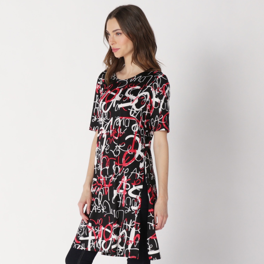 Image 231418_ALTMORE1.jpg, Product 231-418 / Price $19.33, Bellina Long Tunic With Side Slits from Bellina on TSC.ca's Fashion department