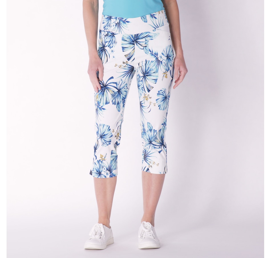 Floral Capri Pants -  Canada