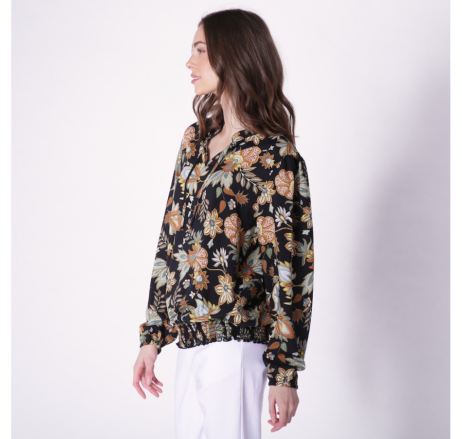 Image 231528_ALTMORE1.jpg, Product 231-528 / Price $14.33, Mr. Max Printed Soft Viscose Top With Smocking Detail from Mr. Max on TSC.ca's Fashion department