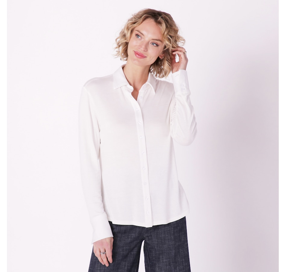 Clothing & Shoes - Tops - Shirts & Blouses - Guillaume Shirt Collar ...