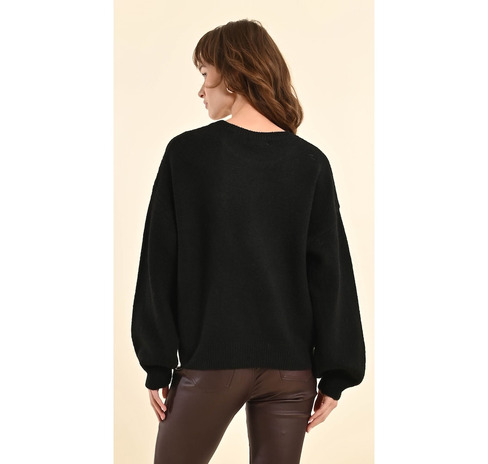 Image 231667_ALTMORE1.jpg, Product 231-667 / Price $69.88, Molly Bracken Crewneck Sweater with Sparkle Collar from Molly Bracken on TSC.ca's Fashion department