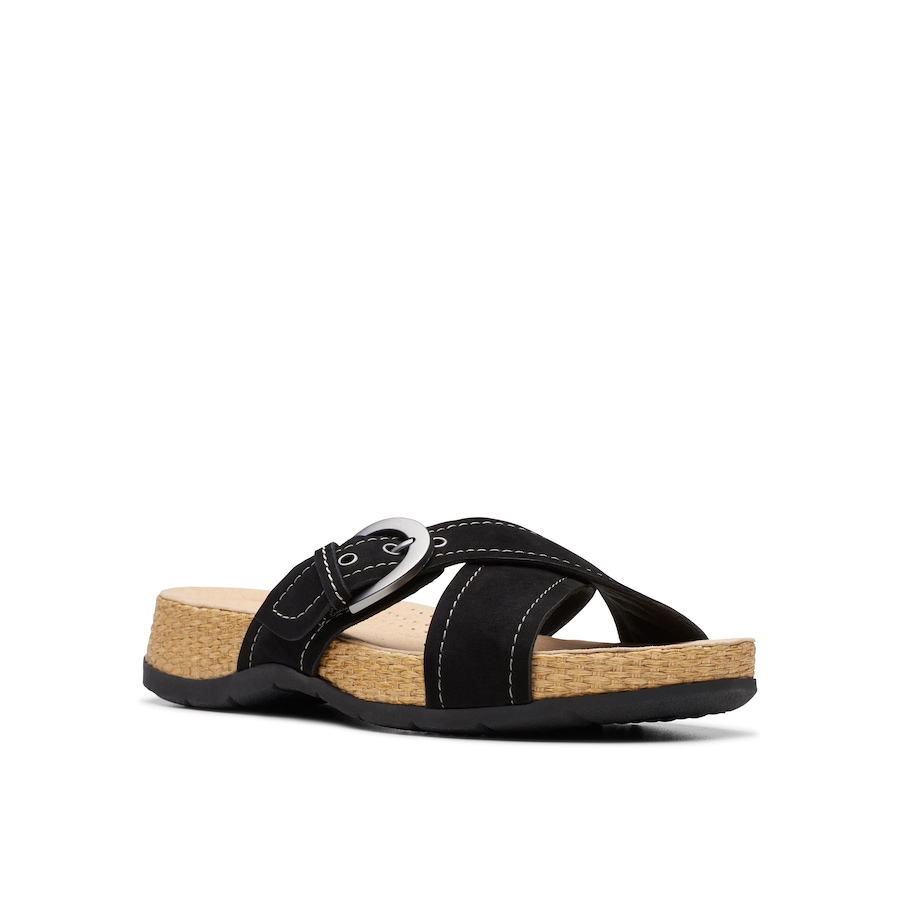 Image 231702_BLK.jpg, Product 231-702 / Price $30.33, Clarks Reliegh May Sandal from Clarks Footwear on TSC.ca's Shoes department