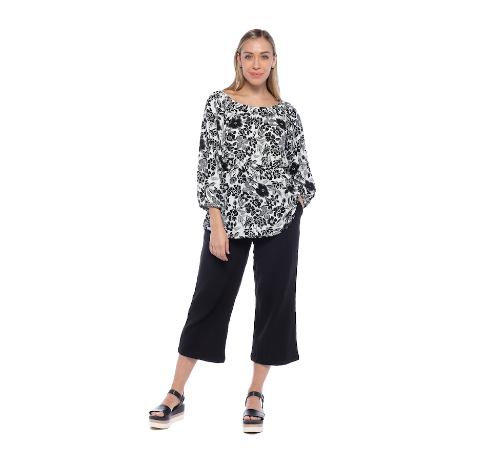 Image 231774_BLK.jpg, Product 231-774 / Price $14.33, Parker & Rowe Gauze Pants from Parker & Rowe on TSC.ca's Fashion department