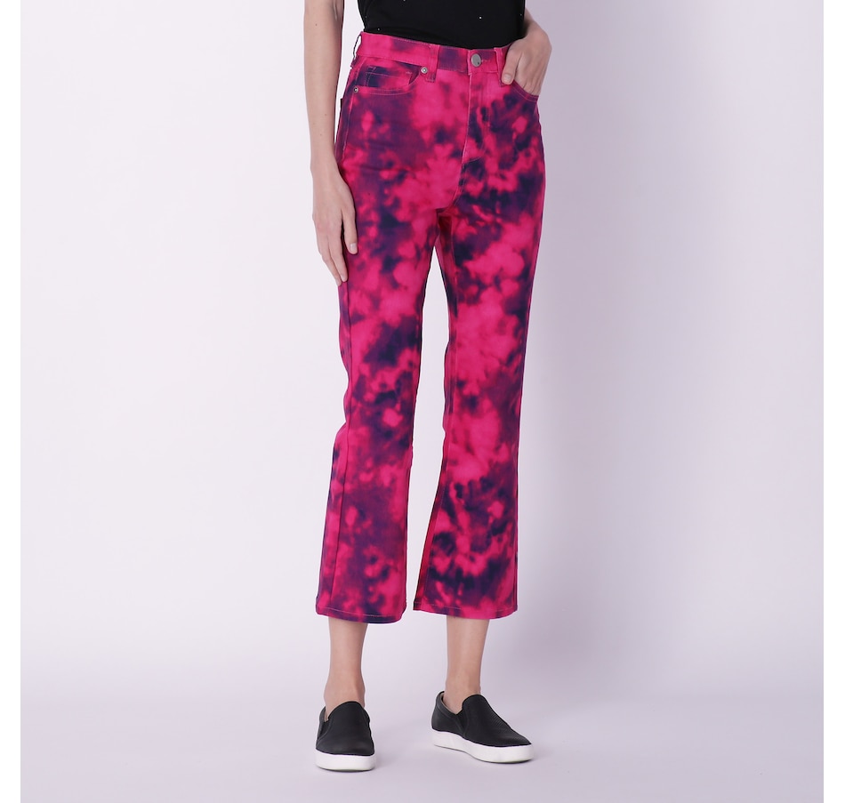 DG2 Diane Gilman Pink Capri Pants