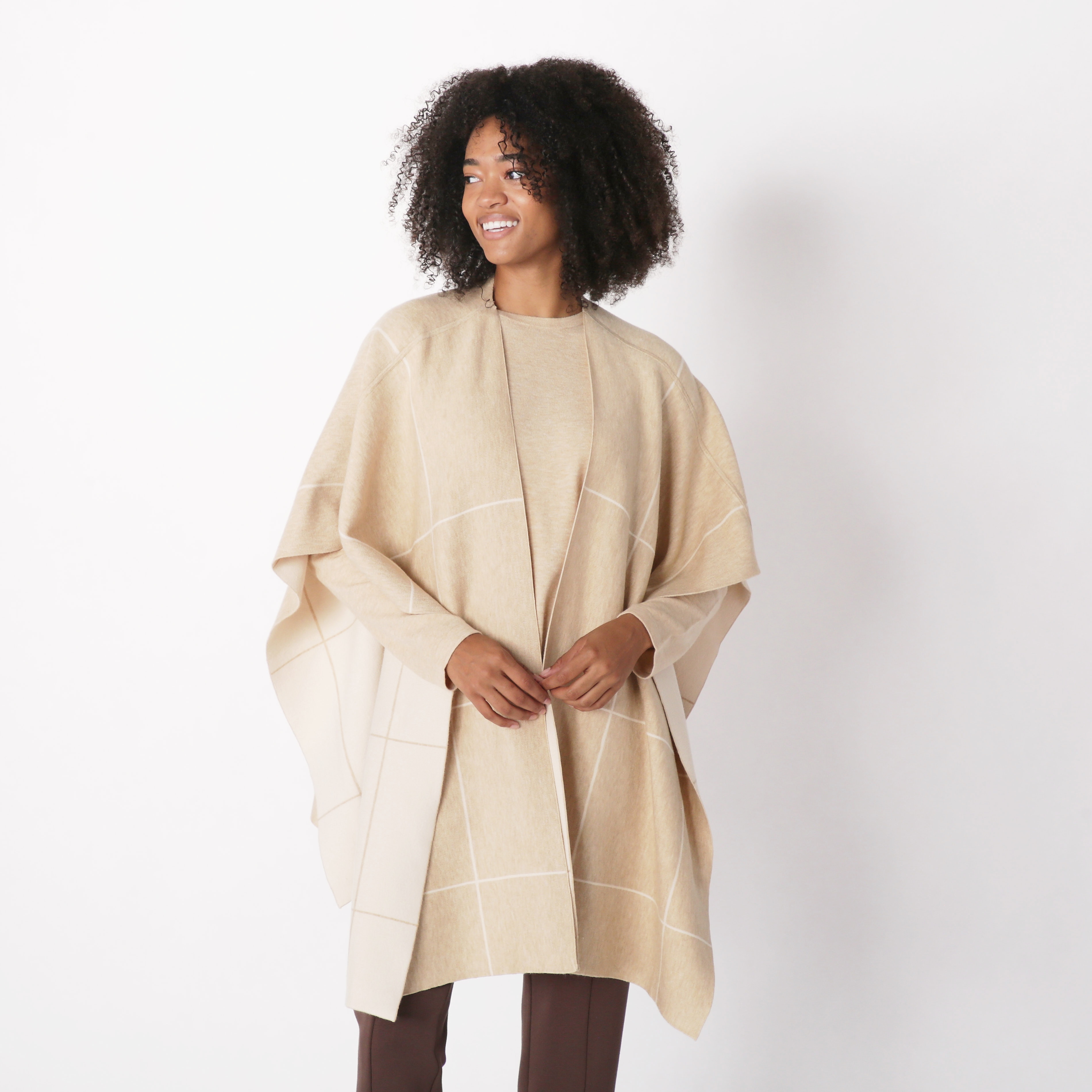 Wynne Layers Deconstructed Reversible Poncho