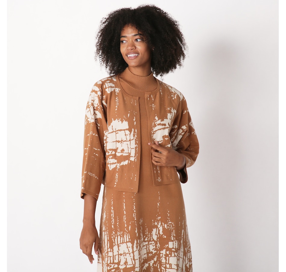 Image 231817_DKC.jpg, Product 231-817 / Price $29.33, Wynne Layers Soft Knit Static Jacquard Pattern Jacket from Wynnelayers on TSC.ca's Fashion department