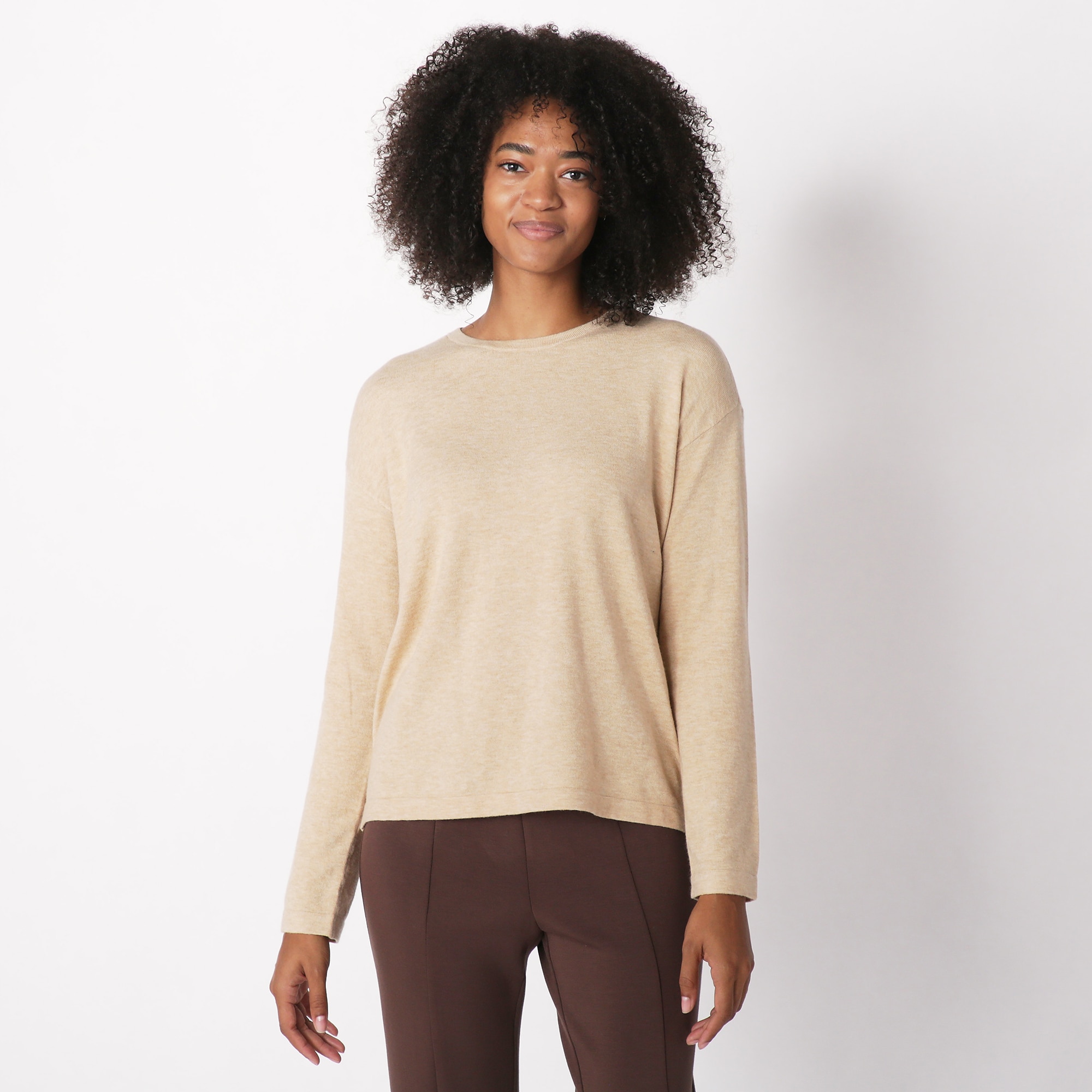 Wynne Layers Cashmere Blend Soft Knit Sweater