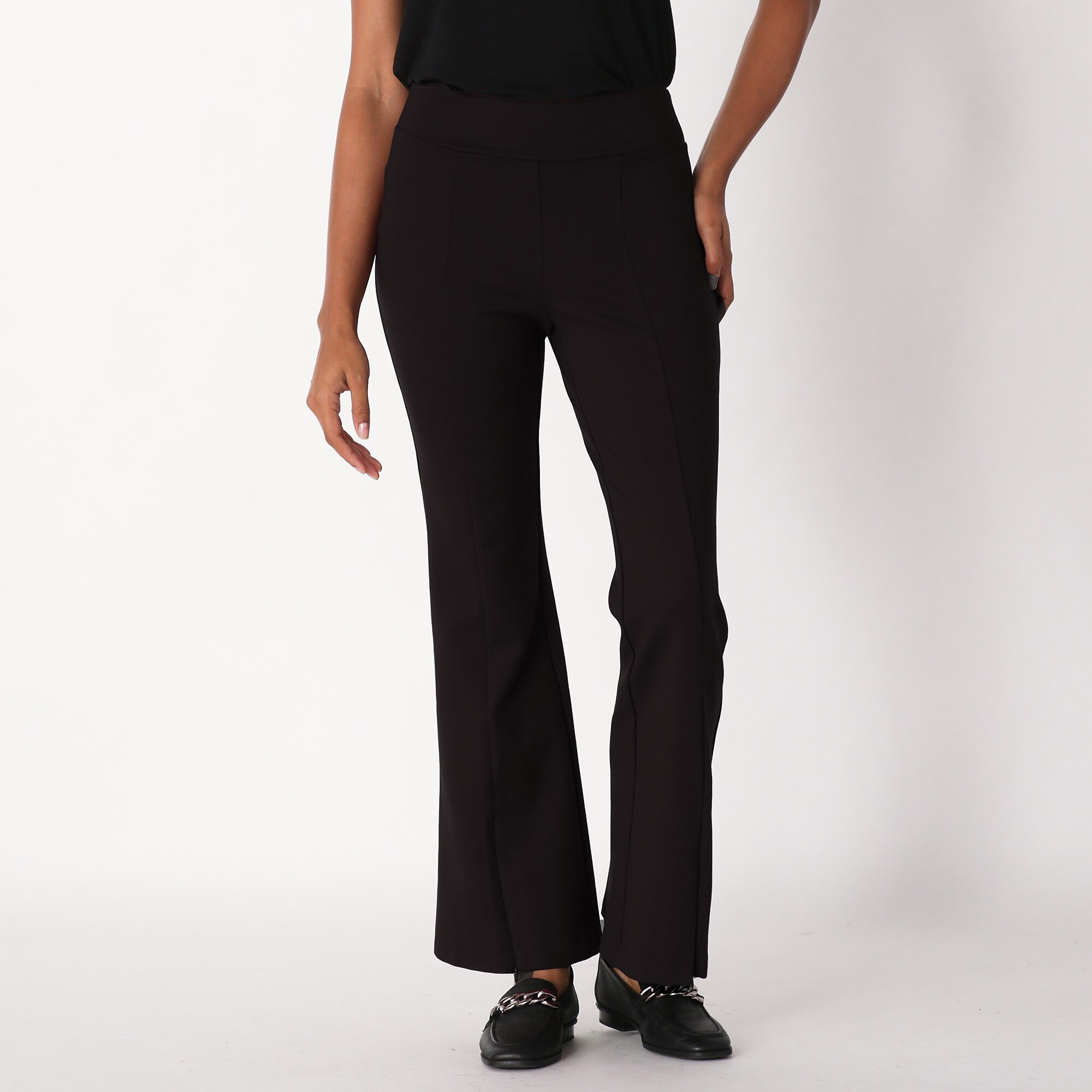 Wynne Layers Double Knit Zipper Pant