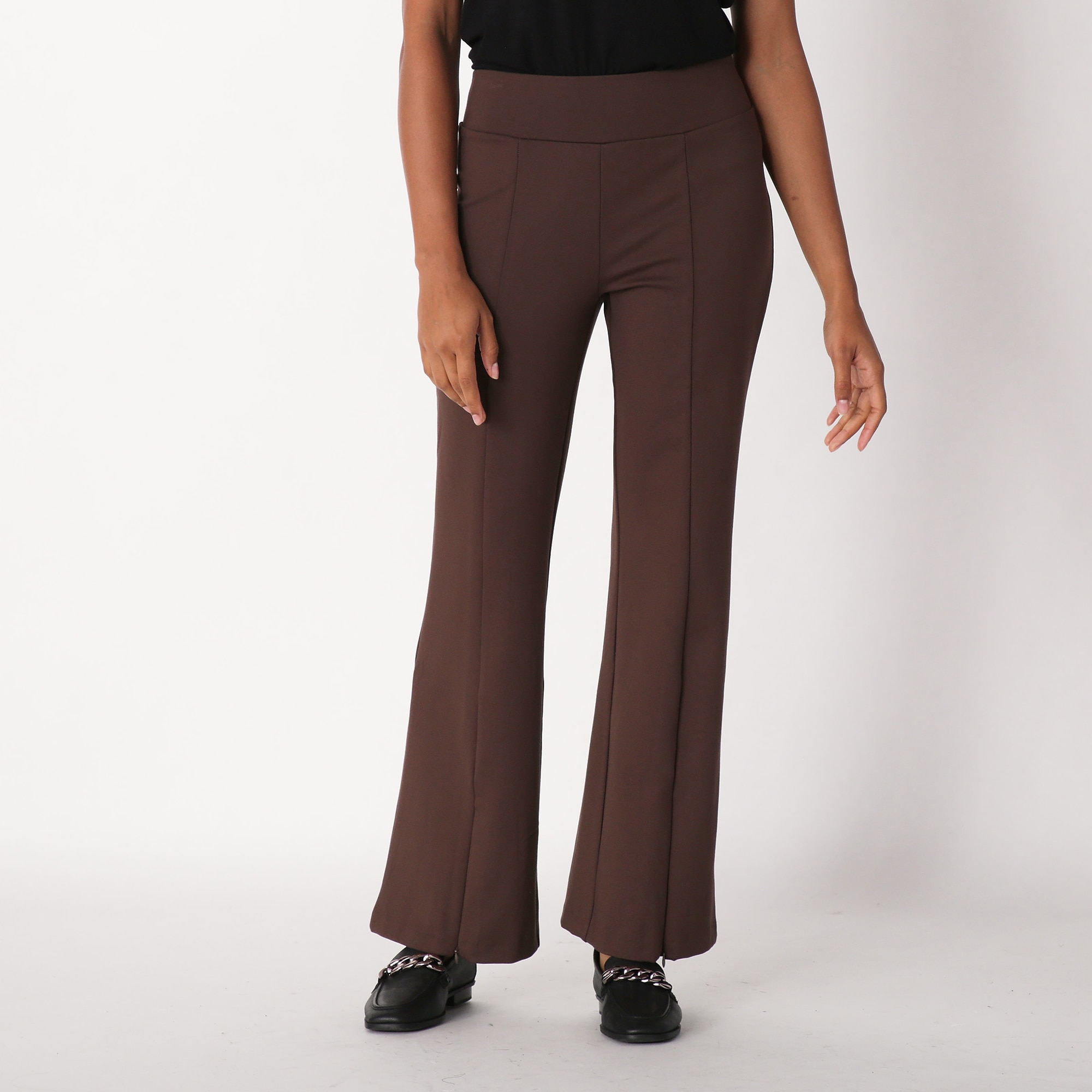 Wynne Layers Double Knit Zipper Pant